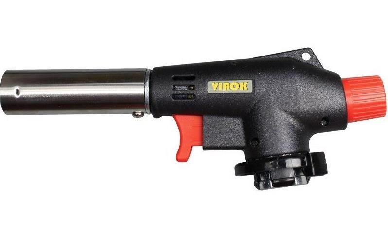 Virok 44V165 Пальник газовий VIROK з цанговим (швидким) з'єднанням, п'єзо запал, 360° 44V165: Приваблива ціна - Купити у Польщі на 2407.PL!