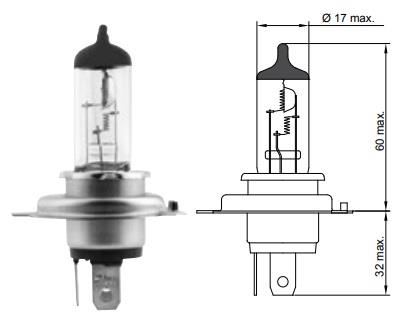 Tesla B40401 Лампа галогенна Tesla +100% More Light 12В H4 60/55Вт +100% B40401: Приваблива ціна - Купити у Польщі на 2407.PL!