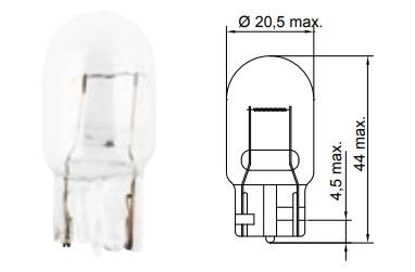 Tesla B62201 Glow bulb W21W 12V 21W B62201: Buy near me at 2407.PL in Poland at an Affordable price!