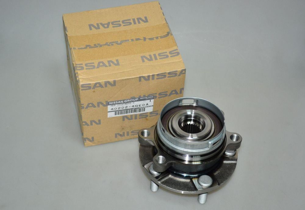 Nissan 40202-4GE0A Wheel hub with front bearing 402024GE0A: Buy near me in Poland at 2407.PL - Good price!