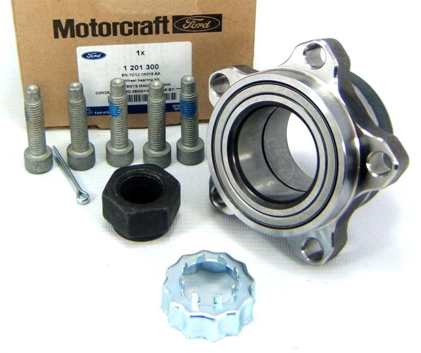 Ford 1 201 300 Wheel hub with front bearing 1201300: Buy near me in Poland at 2407.PL - Good price!