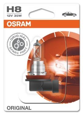 Osram 64212-01B Лампа галогенна Osram Original 12В H8 35Вт 6421201B: Купити у Польщі - Добра ціна на 2407.PL!