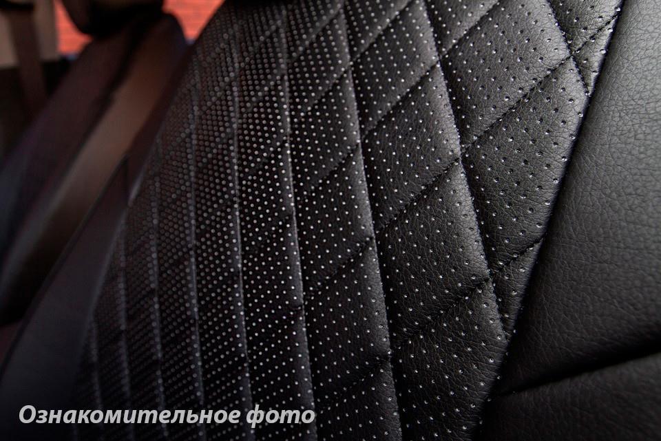 Seintex Mitsubishi asx wnętrze walizki 2010- eco skóra, romb &#x2F; czarny – cena