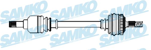 Samko DS52232 Drive shaft DS52232: Buy near me in Poland at 2407.PL - Good price!