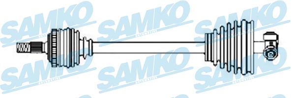 Samko DS52242 Drive shaft DS52242: Buy near me in Poland at 2407.PL - Good price!