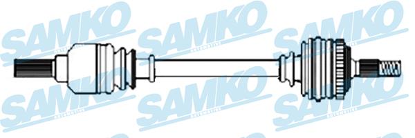 Samko DS52317 Вал привідний DS52317: Приваблива ціна - Купити у Польщі на 2407.PL!