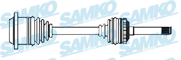 Samko DS52573 Вал приводной DS52573: Отличная цена - Купить в Польше на 2407.PL!