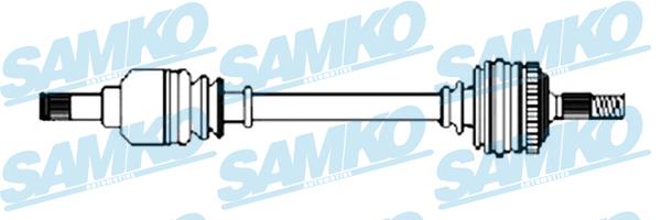 Samko DS36028 Вал приводной DS36028: Отличная цена - Купить в Польше на 2407.PL!