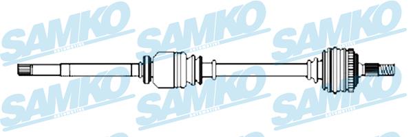 Samko DS52541 Drive shaft DS52541: Buy near me in Poland at 2407.PL - Good price!