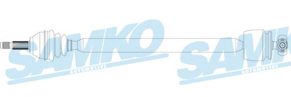 Samko DS20042 Drive shaft DS20042: Buy near me in Poland at 2407.PL - Good price!