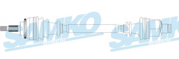 Samko DS39175 Drive shaft DS39175: Buy near me at 2407.PL in Poland at an Affordable price!