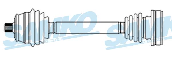 Samko DS14117 Drive shaft DS14117: Buy near me in Poland at 2407.PL - Good price!