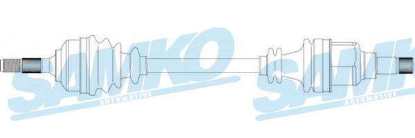 Samko DS16191 Вал приводной DS16191: Отличная цена - Купить в Польше на 2407.PL!