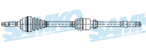 Samko DS30026 Wał napędowy DS30026: Dobra cena w Polsce na 2407.PL - Kup Teraz!