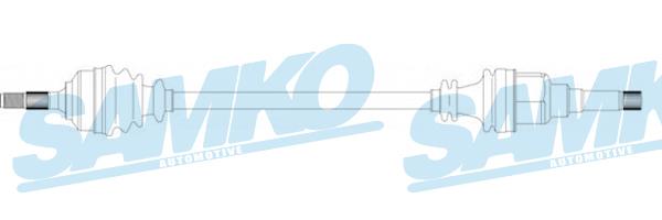 Samko DS16192 Drive shaft DS16192: Buy near me in Poland at 2407.PL - Good price!