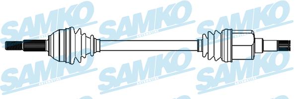 Samko DS52219 Drive shaft DS52219: Buy near me in Poland at 2407.PL - Good price!