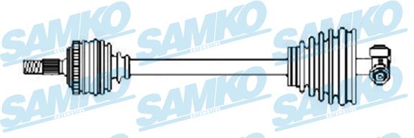 Samko DS52376 Вал приводной DS52376: Отличная цена - Купить в Польше на 2407.PL!