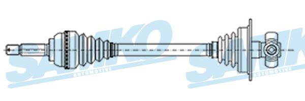 Samko DS20144 Вал приводной DS20144: Отличная цена - Купить в Польше на 2407.PL!