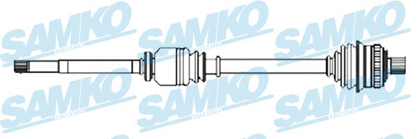 Samko DS52562 Вал приводной DS52562: Отличная цена - Купить в Польше на 2407.PL!