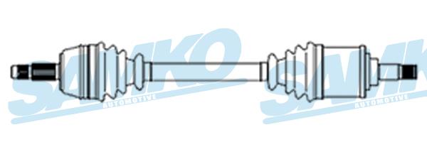 Samko DS20196 Drive shaft DS20196: Buy near me in Poland at 2407.PL - Good price!