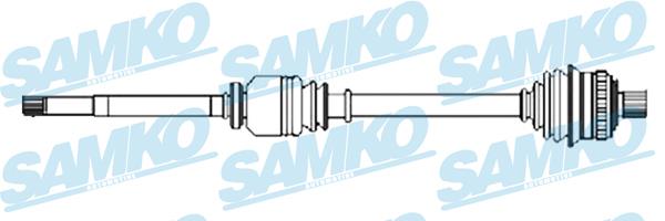 Samko DS52603 Drive shaft DS52603: Buy near me in Poland at 2407.PL - Good price!