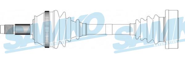 Samko DS13019 Вал привідний DS13019: Приваблива ціна - Купити у Польщі на 2407.PL!