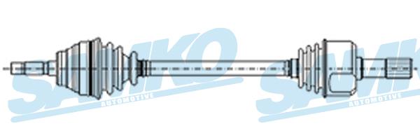 Samko DS36061 Drive shaft DS36061: Buy near me in Poland at 2407.PL - Good price!