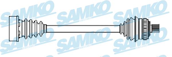 Samko DS52193 Вал приводной DS52193: Отличная цена - Купить в Польше на 2407.PL!