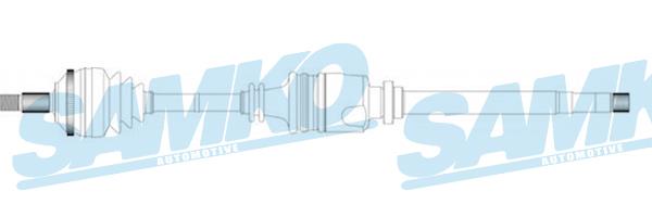 Samko DS16089 Drive shaft DS16089: Buy near me in Poland at 2407.PL - Good price!