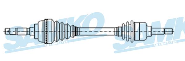 Samko DS37091 Wał napędowy DS37091: Dobra cena w Polsce na 2407.PL - Kup Teraz!