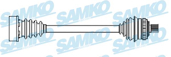 Samko DS52641 Вал приводной DS52641: Отличная цена - Купить в Польше на 2407.PL!