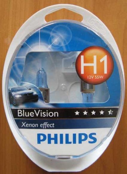 Philips 12258BVSM Żarówka halogenowa Philips Bluevision 12V H1 55W 12258BVSM: Dobra cena w Polsce na 2407.PL - Kup Teraz!