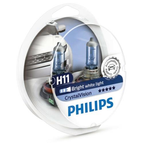 Philips 12362CVSM Лампа галогенна Philips Cristalvision 12В H11 55Вт 12362CVSM: Приваблива ціна - Купити у Польщі на 2407.PL!