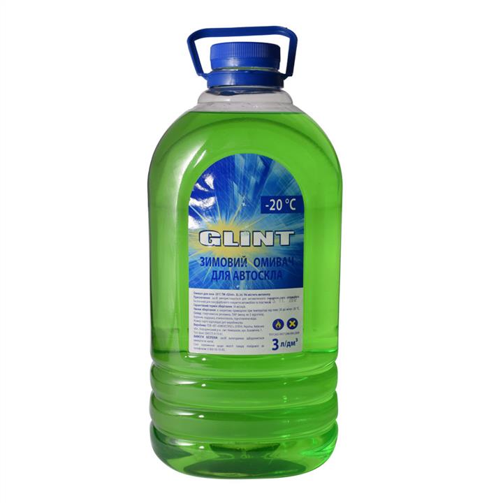 Glint 17779 Winter windshield washer fluid, -20°C, Green apple, 3l 17779: Buy near me in Poland at 2407.PL - Good price!