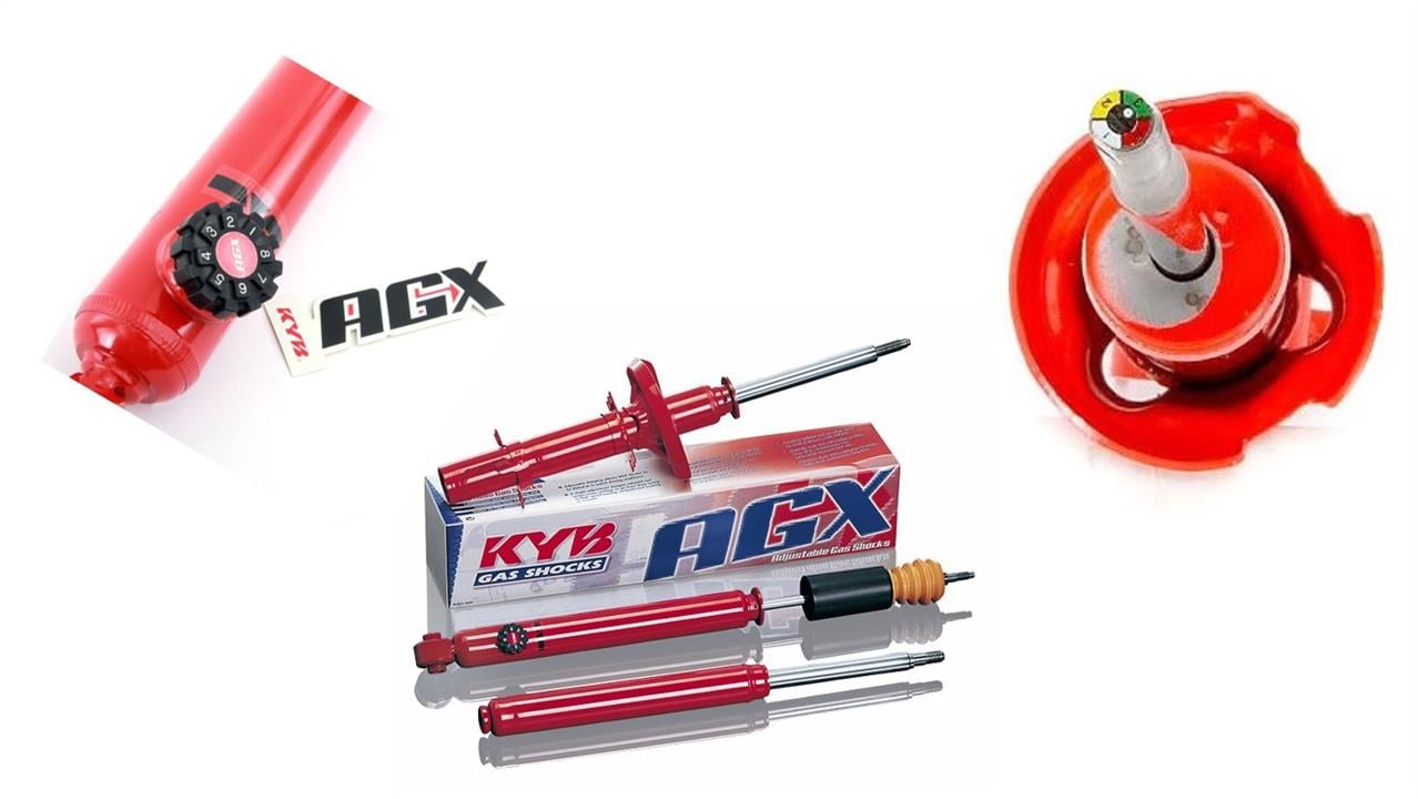 KYB (Kayaba) 734046 Shock absorber rear right gas oil KYB AGX 734046: Buy near me in Poland at 2407.PL - Good price!