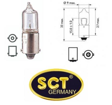 SCT 203119 Glow bulb H5W 12V 5W 203119: Buy near me in Poland at 2407.PL - Good price!