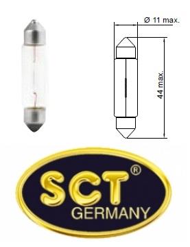 SCT 209579 Лампа накаливания C5W 12V 5W 209579: Отличная цена - Купить в Польше на 2407.PL!