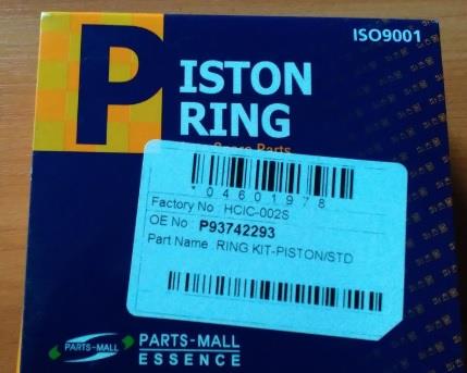 PMC HCIC-002S Piston ring set, engine, std HCIC002S: Buy near me in Poland at 2407.PL - Good price!