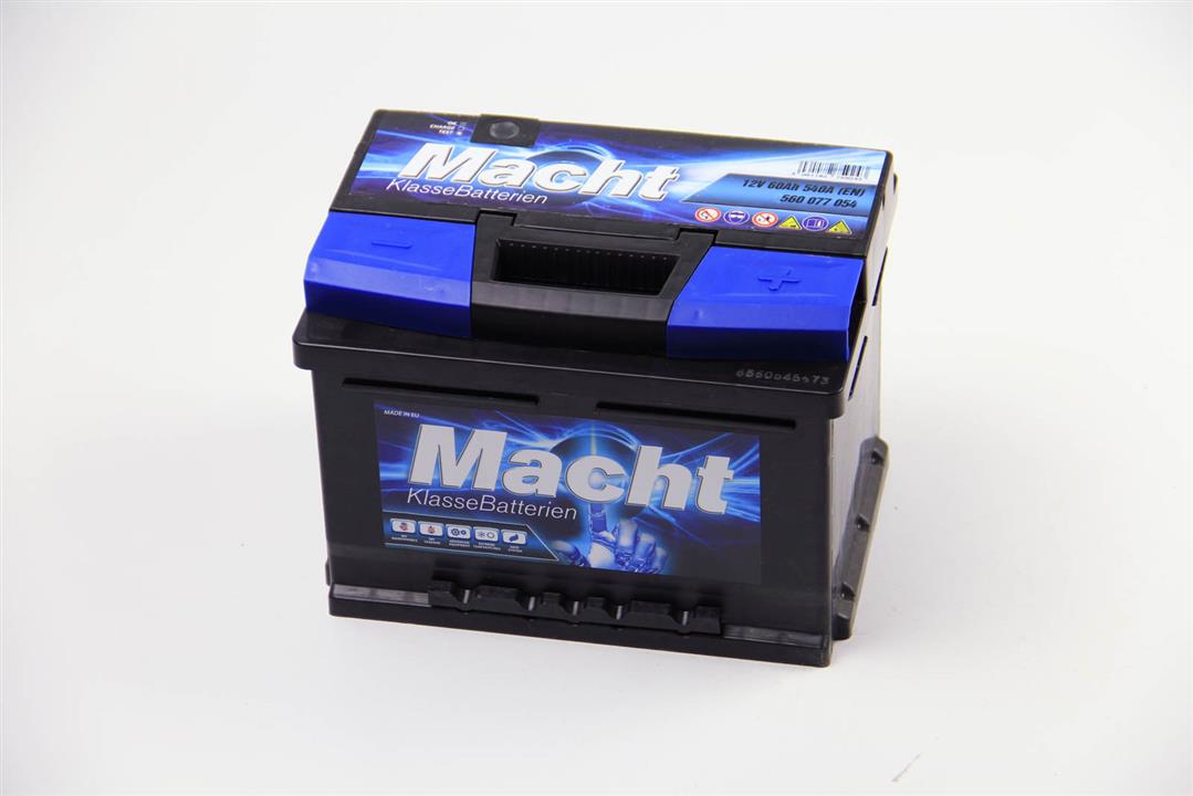 Macht 25344 Battery Macht Classic 12V 60AH 540A(EN) R+ 25344: Buy near me in Poland at 2407.PL - Good price!