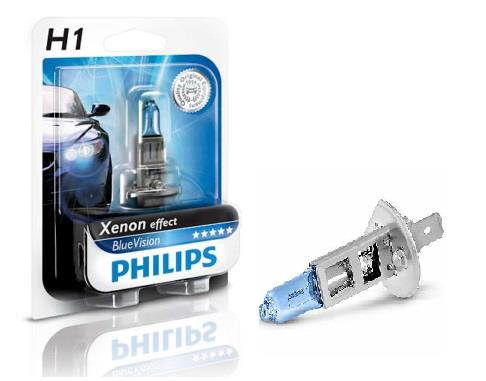 Philips 12258BVB1 Halogen lamp Philips Bluevision 12V H1 55W 12258BVB1: Buy near me in Poland at 2407.PL - Good price!