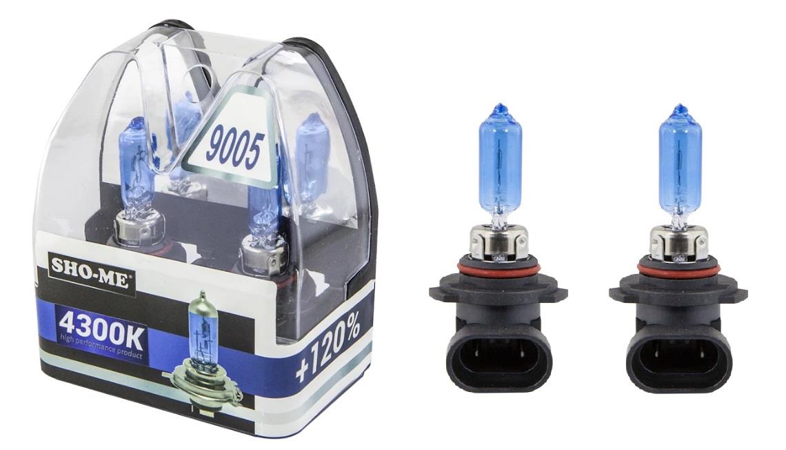 Sho-Me SH 9005 4.3K 120 Halogen lamp 12V HB3 60W +120% SH900543K120: Buy near me at 2407.PL in Poland at an Affordable price!