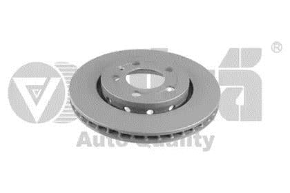 Vika 66150920901 Rear brake disc, non-ventilated 66150920901: Buy near me in Poland at 2407.PL - Good price!