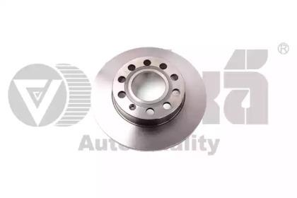 Vika 66151091601 Rear brake disc, non-ventilated 66151091601: Buy near me at 2407.PL in Poland at an Affordable price!