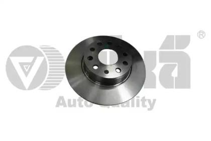 Vika 66151595801 Rear brake disc, non-ventilated 66151595801: Buy near me in Poland at 2407.PL - Good price!