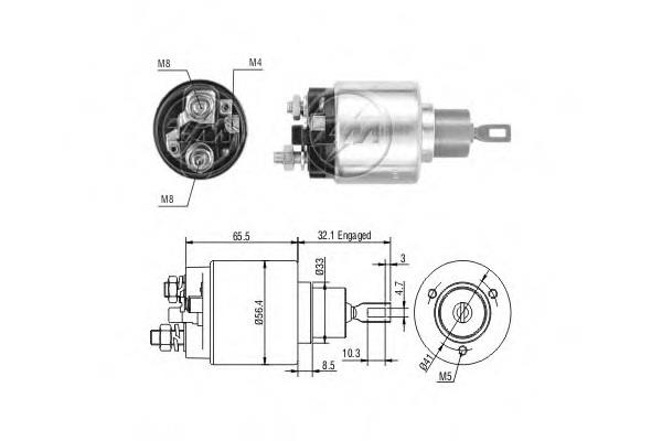 Zm 778 Solenoid switch, starter 778: Buy near me in Poland at 2407.PL - Good price!