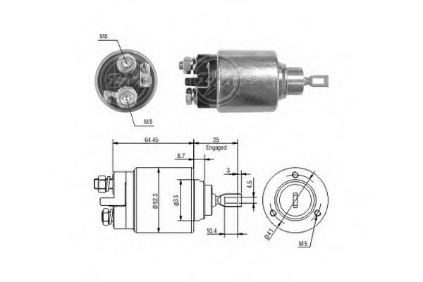 Zm 372 Solenoid switch, starter 372: Buy near me at 2407.PL in Poland at an Affordable price!