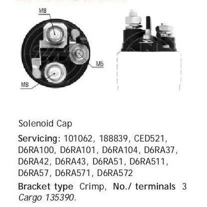 Zm 2-494.91 Solenoid Relay Cover 249491: Buy near me in Poland at 2407.PL - Good price!