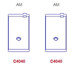 King CR4040AM 0.25 METAL SET,CONN.ROD, 0,25mm CR4040AM025: Buy near me in Poland at 2407.PL - Good price!