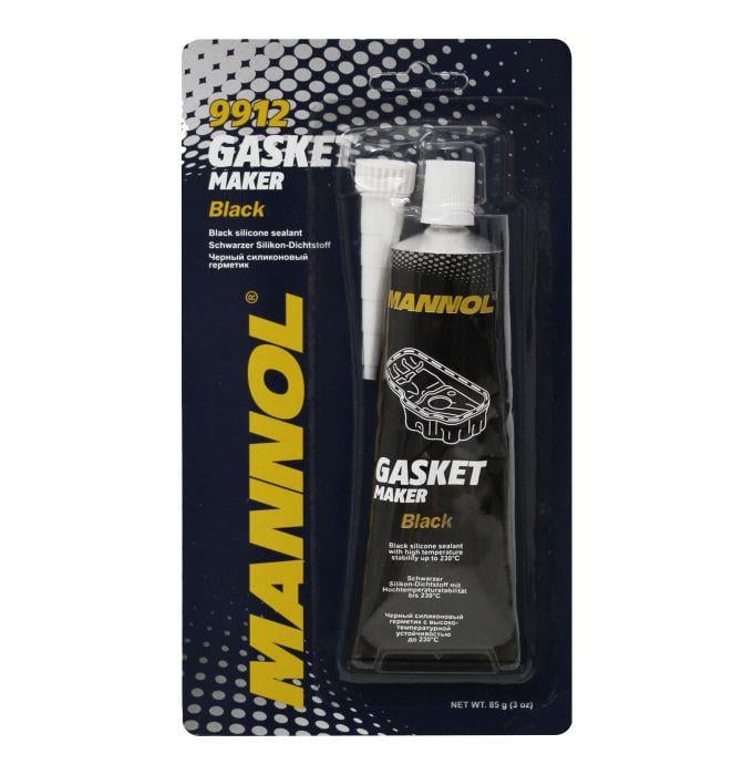 Mannol 4036021991207 Sealant black MANNOL Gasket Maker Black 9912, 85 g 4036021991207: Buy near me in Poland at 2407.PL - Good price!
