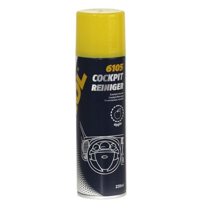 Mannol 6105 Aerosol cleaner for dashboard MANNOL Cockpit-Reiniger Apple, 220 ml 6105: Buy near me at 2407.PL in Poland at an Affordable price!